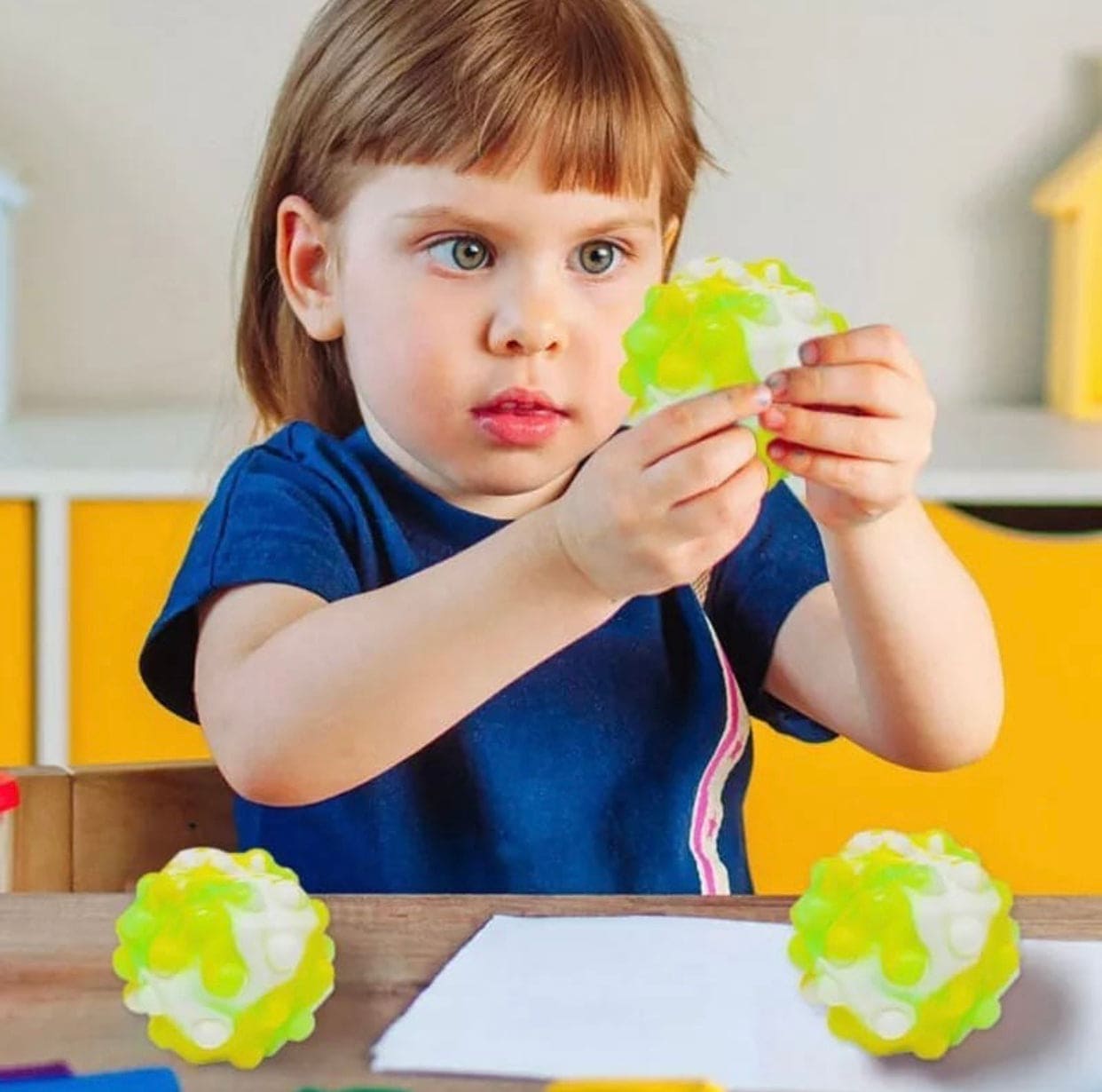 Pop It Anti-Stress Squishy Soft Balls For Kids, 3D Anti-Pressure Squeeze Pop Ball, Silicone Sensory Toys Stress Balls Pop It Anti-Stress Squishy Soft Balls For Kids, 3D Anti-Pressure Squeeze Pop Ball, Silicone Sensory Toys Stress Balls